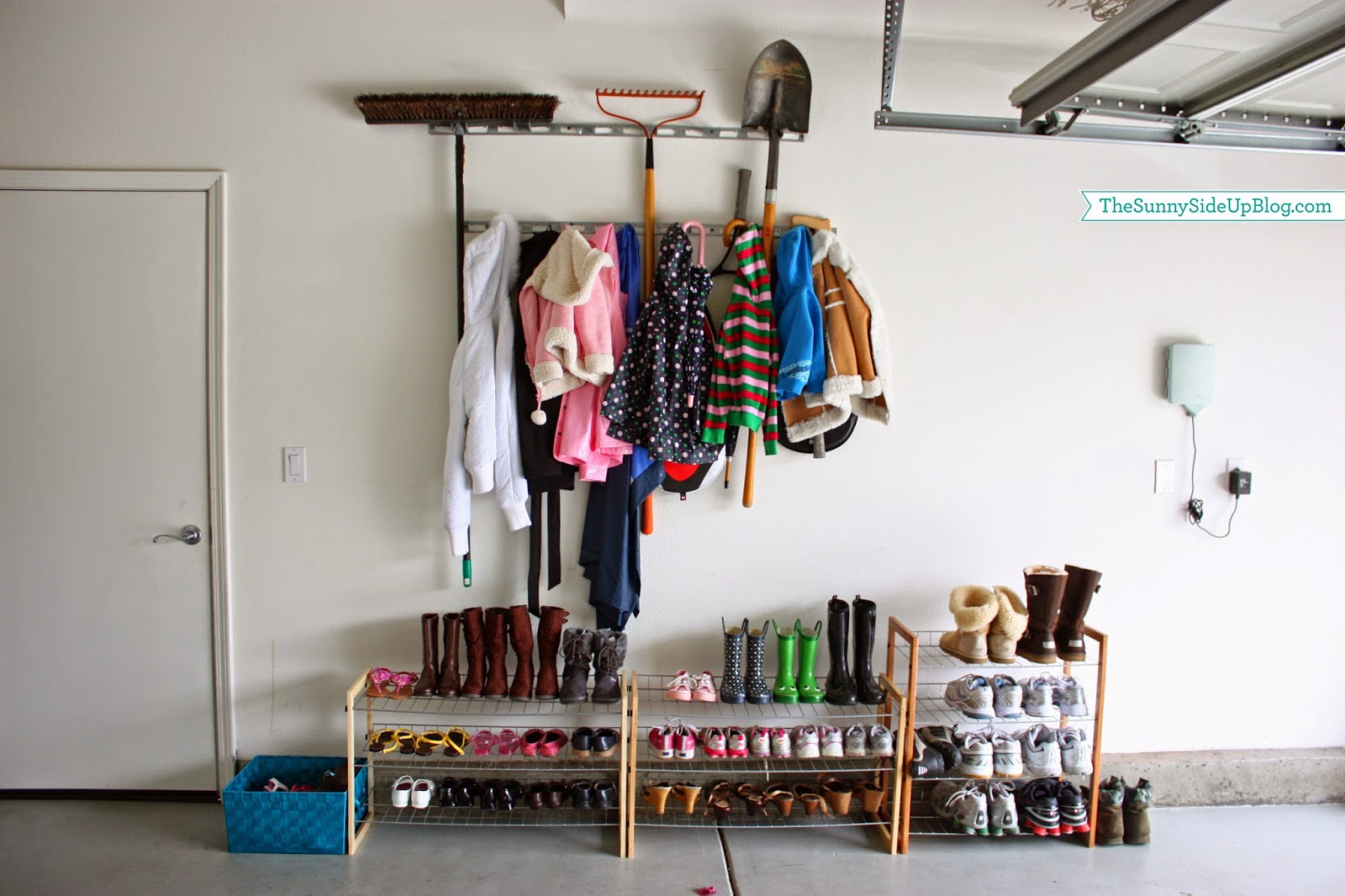 Organized laundry room - The Sunny Side Up Blog