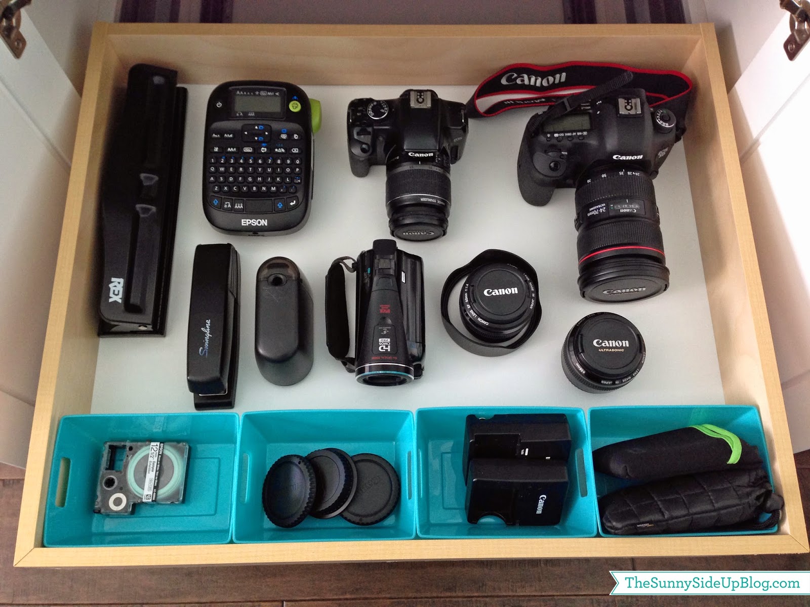 Organizing Camera Equipment - The Sunny 
