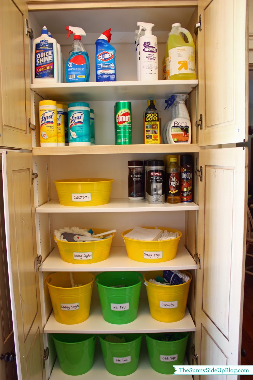 Organized Laundry Room The Sunny Side Up Blog