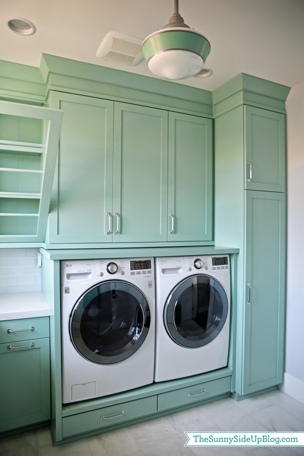 Laundry Room Tall Cabinets