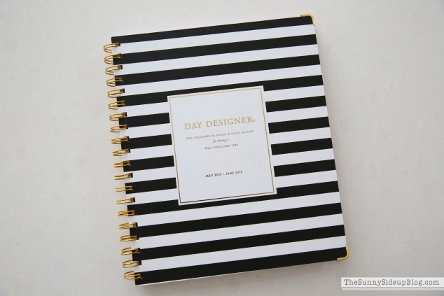 black-and-white-striped-planner