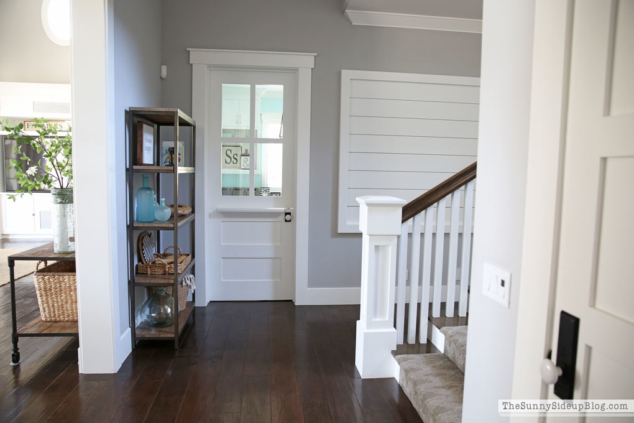 Shiplap Display Wall