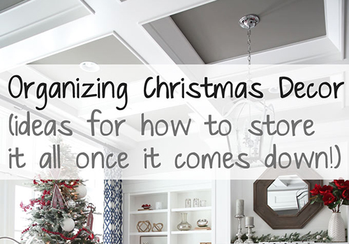 Tips for Organizing Your Christmas Decor! — Olive & Pop Design and  Organization