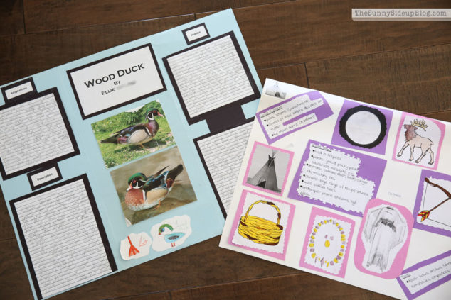 Kids' School Work (what to save and what to toss) - The Sunny Side Up Blog