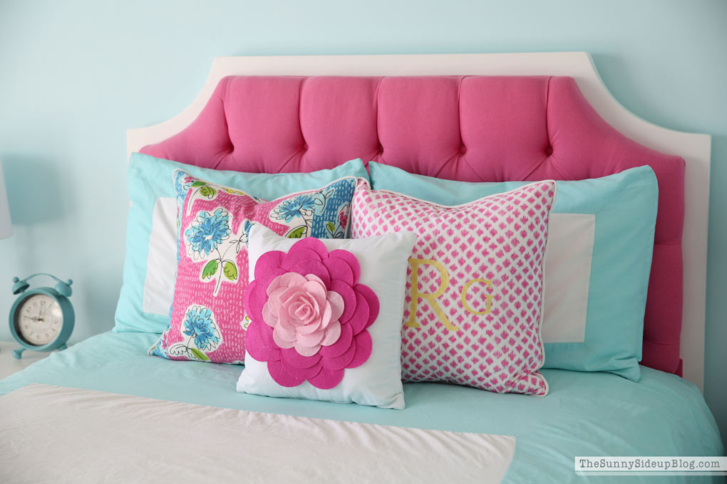 Custom Floral Pillows