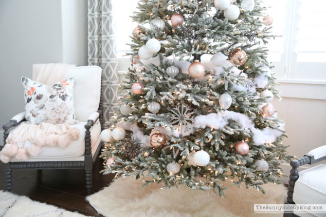 Frosted Christmas Tree - 12 Bloggers with Balsam Hill - The Sunny Side ...