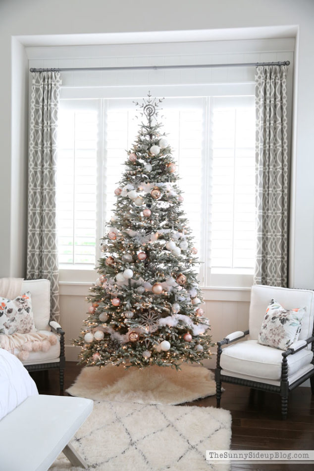 Frosted Christmas Tree - 12 Bloggers with Balsam Hill - The Sunny Side ...