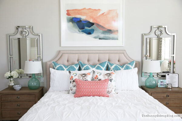 Decorated Master Bedroom! - The Sunny Side Up Blog