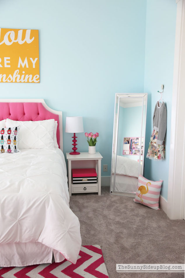 Girl's Bedroom Update - The Sunny Side Up Blog