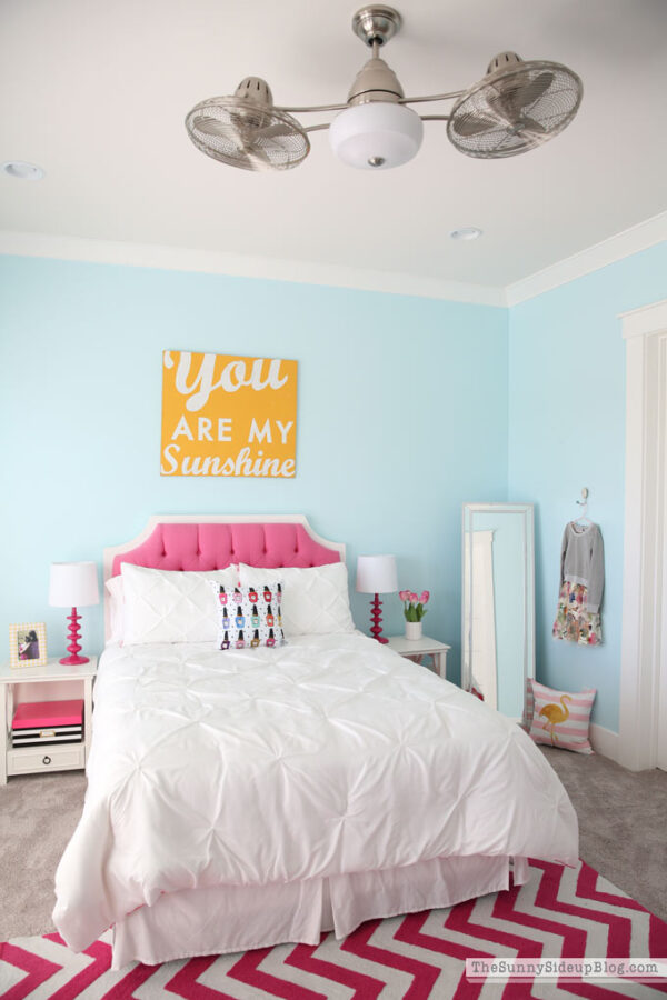 Girl's Bedroom Update - The Sunny Side Up Blog