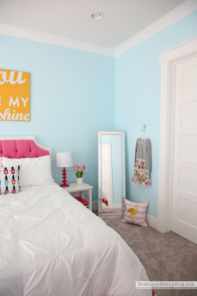 Girl's Bedroom Update - The Sunny Side Up Blog