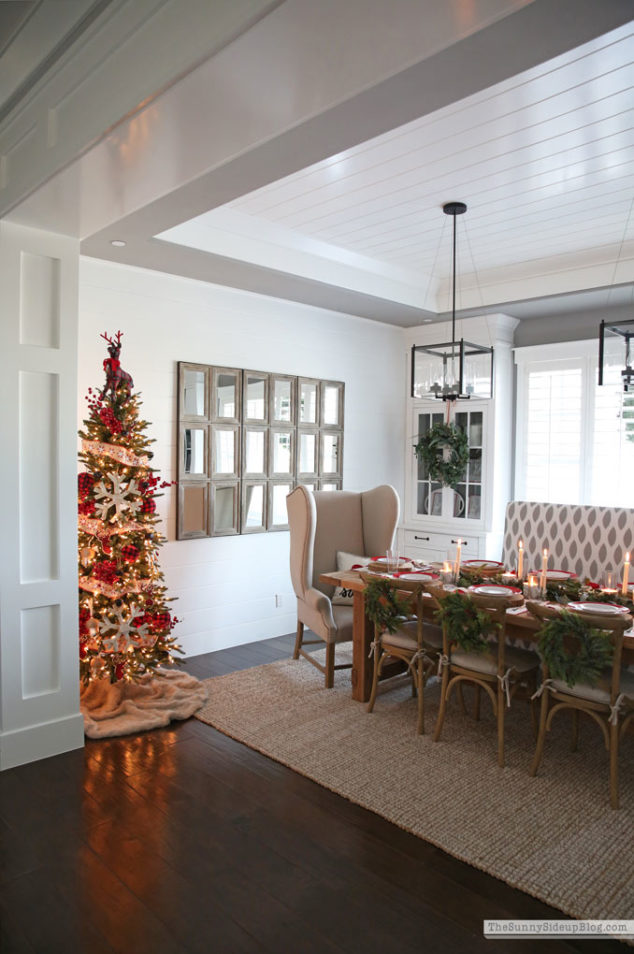 Christmas Dining Room (all grown up!) - The Sunny Side Up Blog