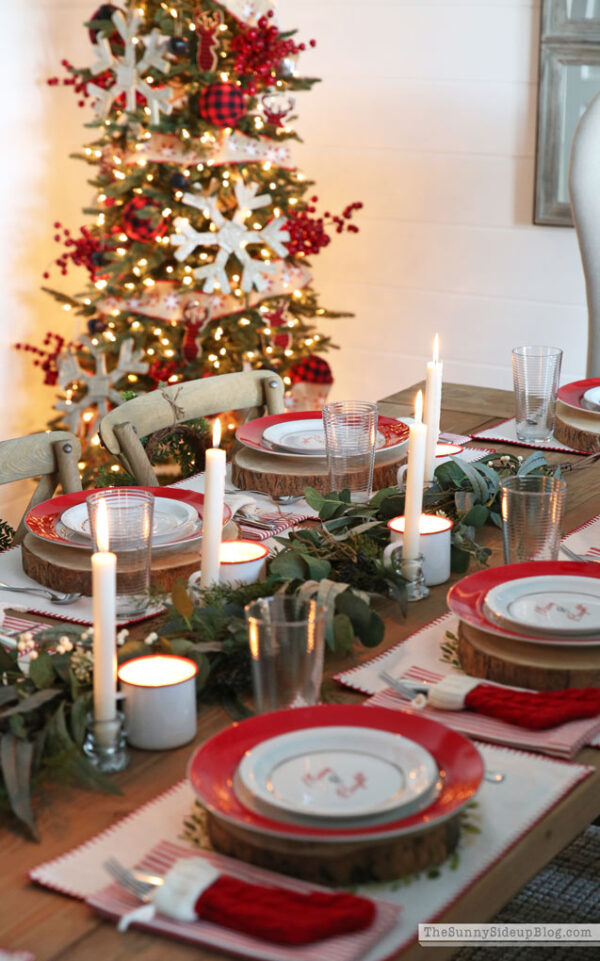 Christmas Dining Room (all grown up!) - The Sunny Side Up Blog