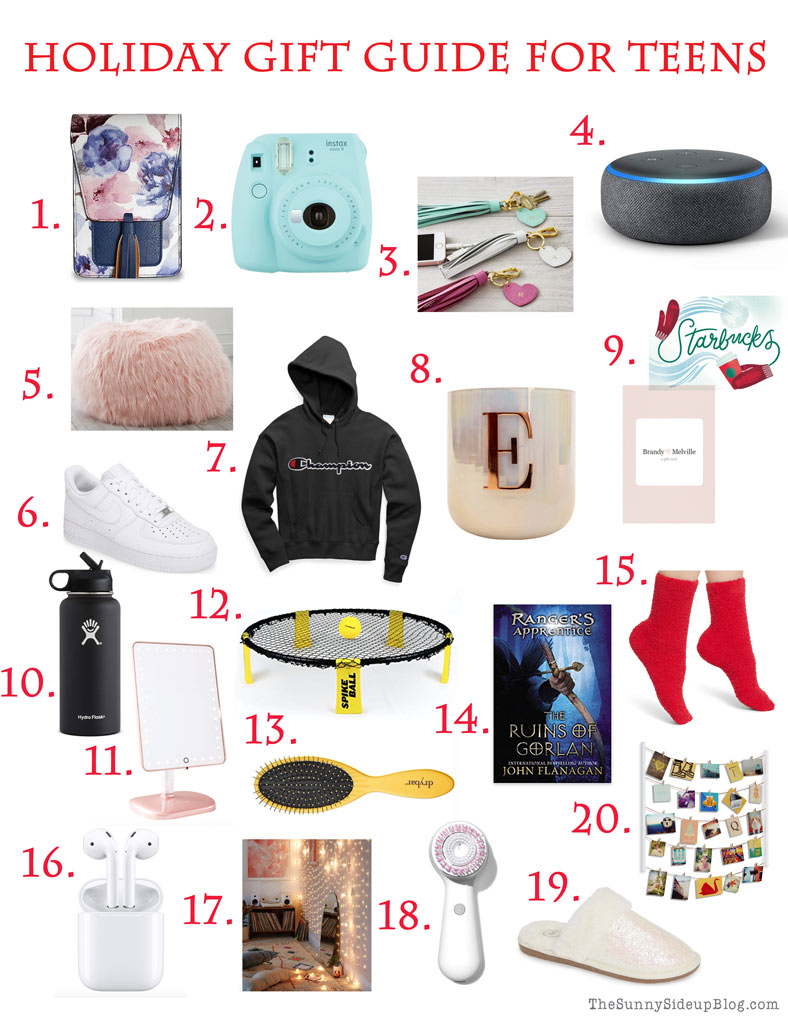 Teen Gift Guide (and a fun new sign!) The Sunny Side Up Blog