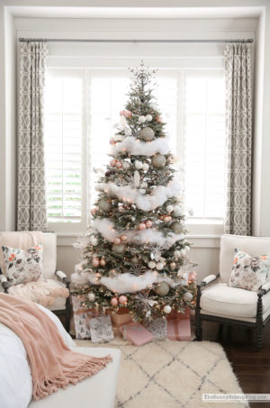 Master Bedroom Christmas Decor - The Sunny Side Up Blog