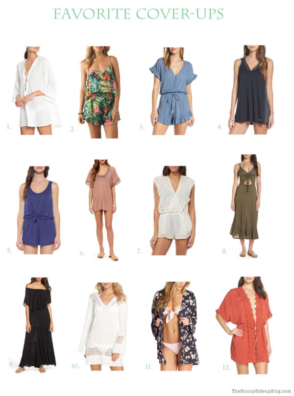 Favorite Swimsuits, Cover-ups and Straw Bags - The Sunny Side Up Blog