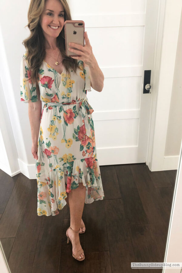 Spring Porch Update! (and favorite Spring dresses) - The Sunny Side Up Blog