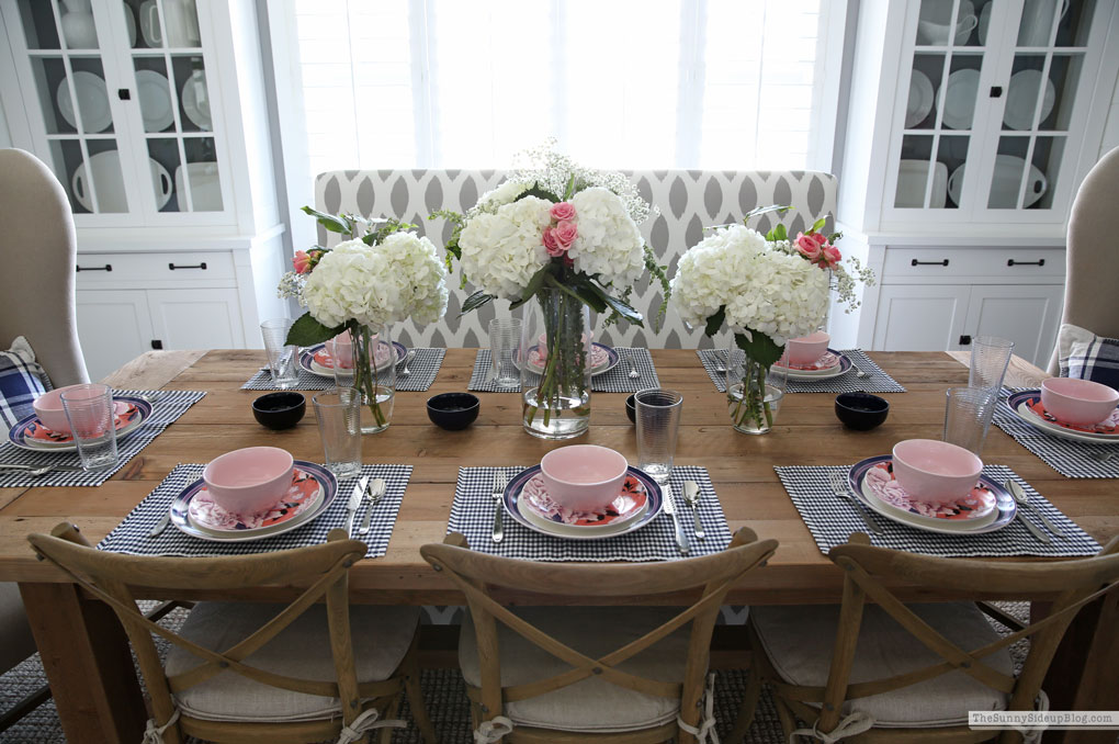 Spring/Summer Dining Tablescape (Sunny Side Up)
