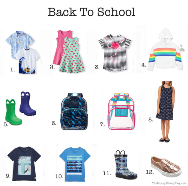 Kids' Back to School Clothes - The Sunny Side Up Blog