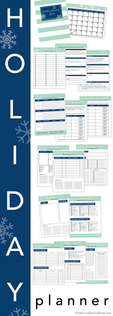 2019 FREE HOLIDAY PLANNER (Sunny Side Up)