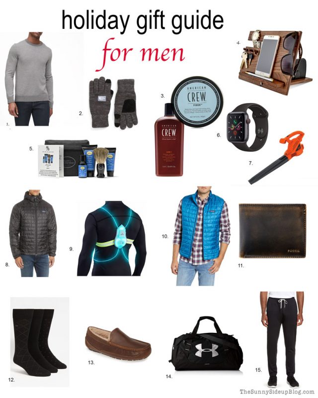 Holiday Gift Guide for Men - The Sunny Side Up Blog
