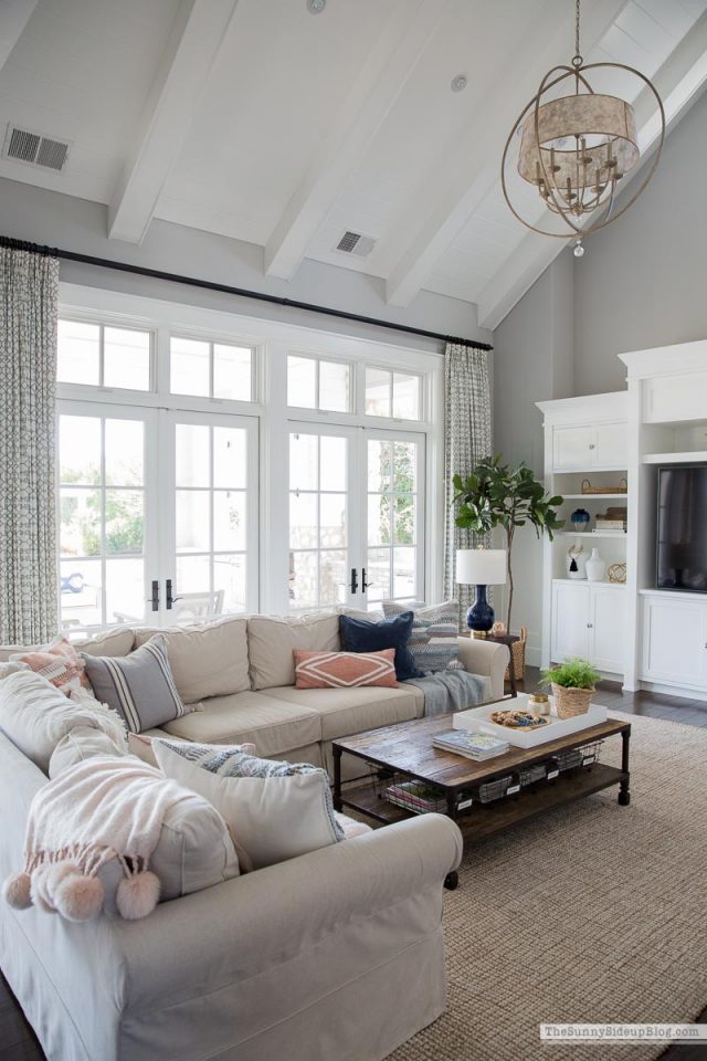 Family Room Re-fresh! - The Sunny Side Up Blog