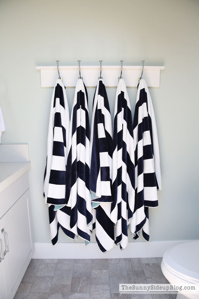 Bathroom Vintage Towel Hooks Design Ideas