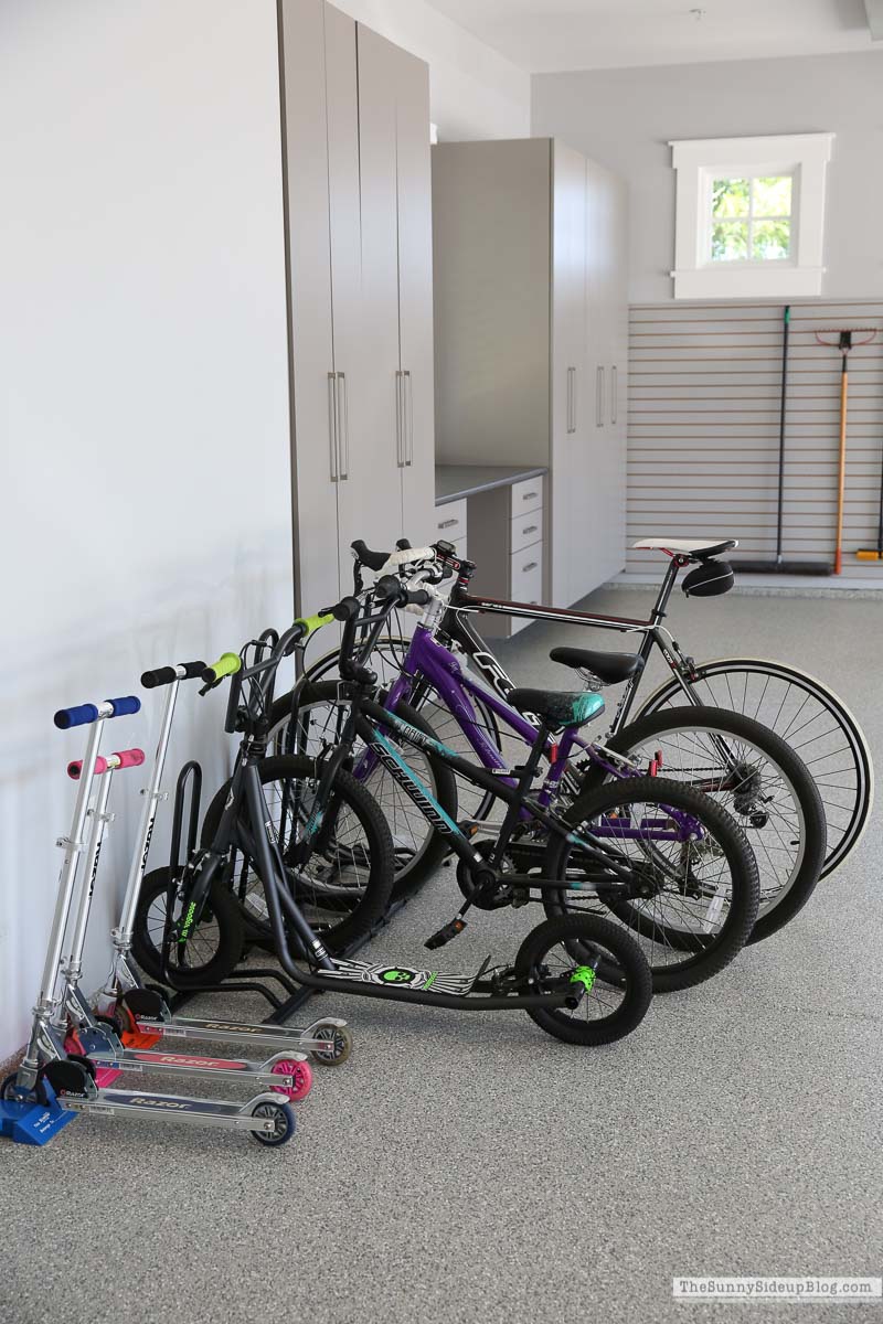 Garage Organization - Bike Storage The Sunny Blog