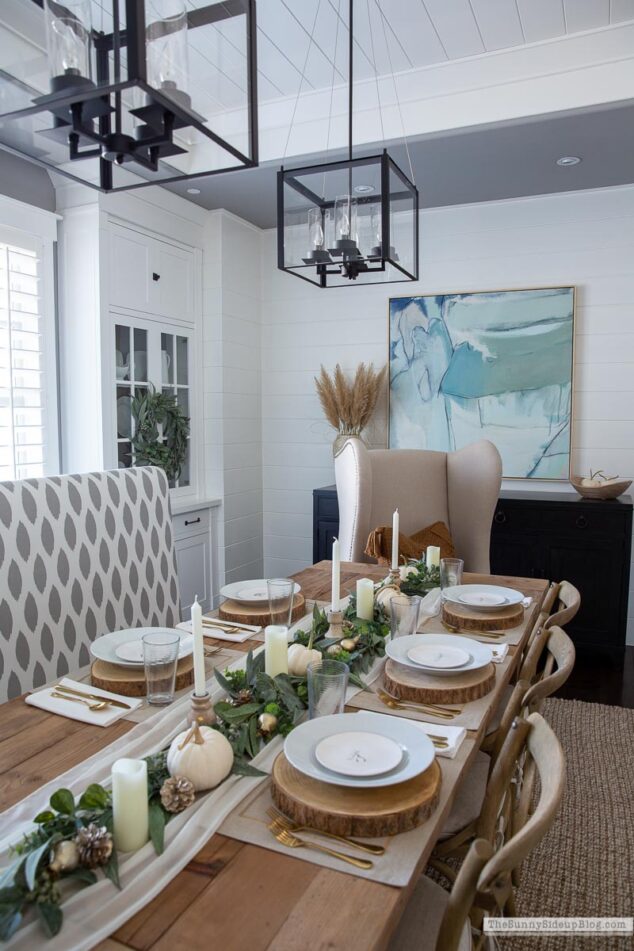 Fall Dining Room - The Sunny Side Up Blog