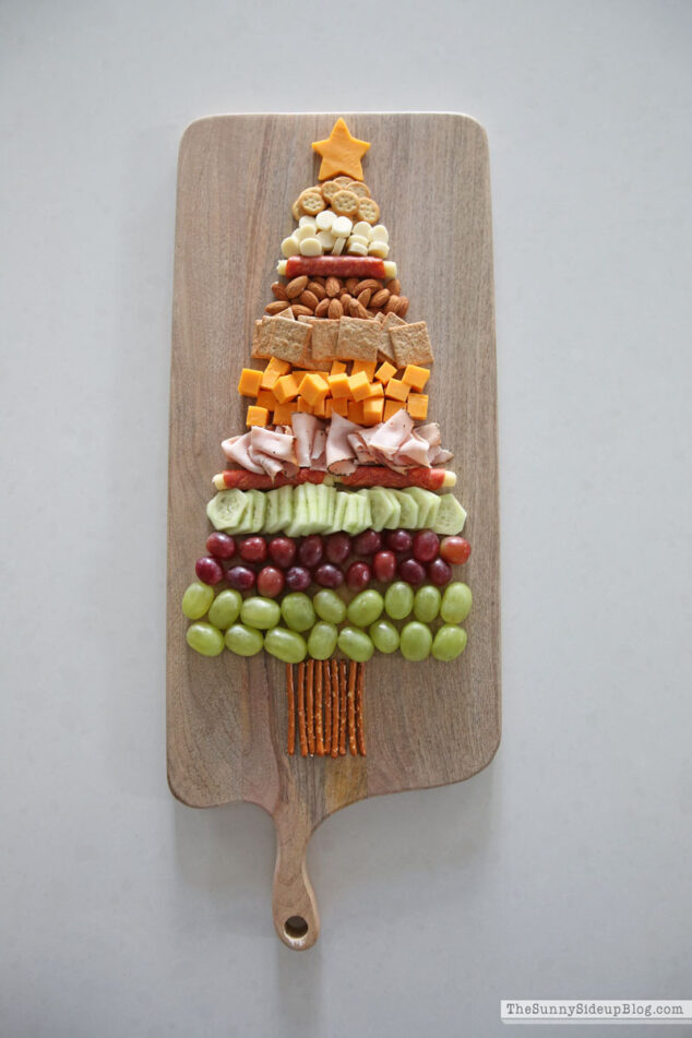 Cheese Boards & a Christmas Tree Snack - The Sunny Side Up Blog