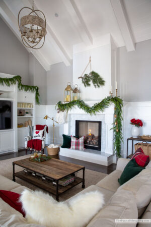 Christmas Family Room - The Sunny Side Up Blog