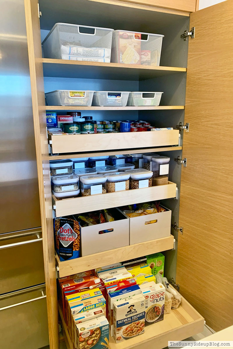 My Organized Pantry! - The Sunny Side Up Blog
