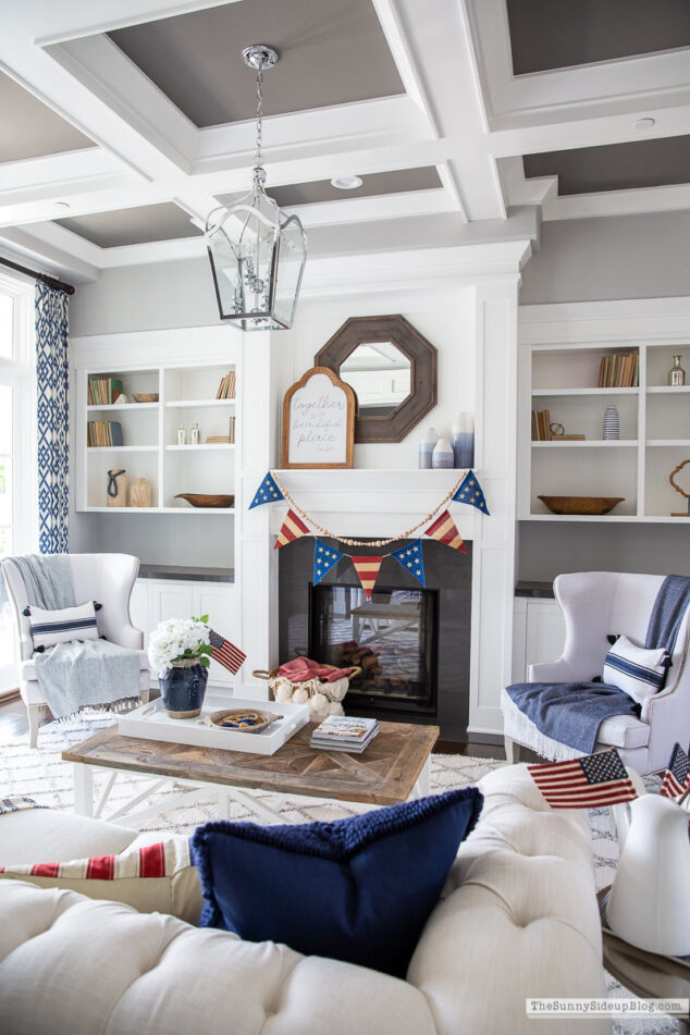 Patriotic Home Decor Ideas - The Sunny Side Up Blog