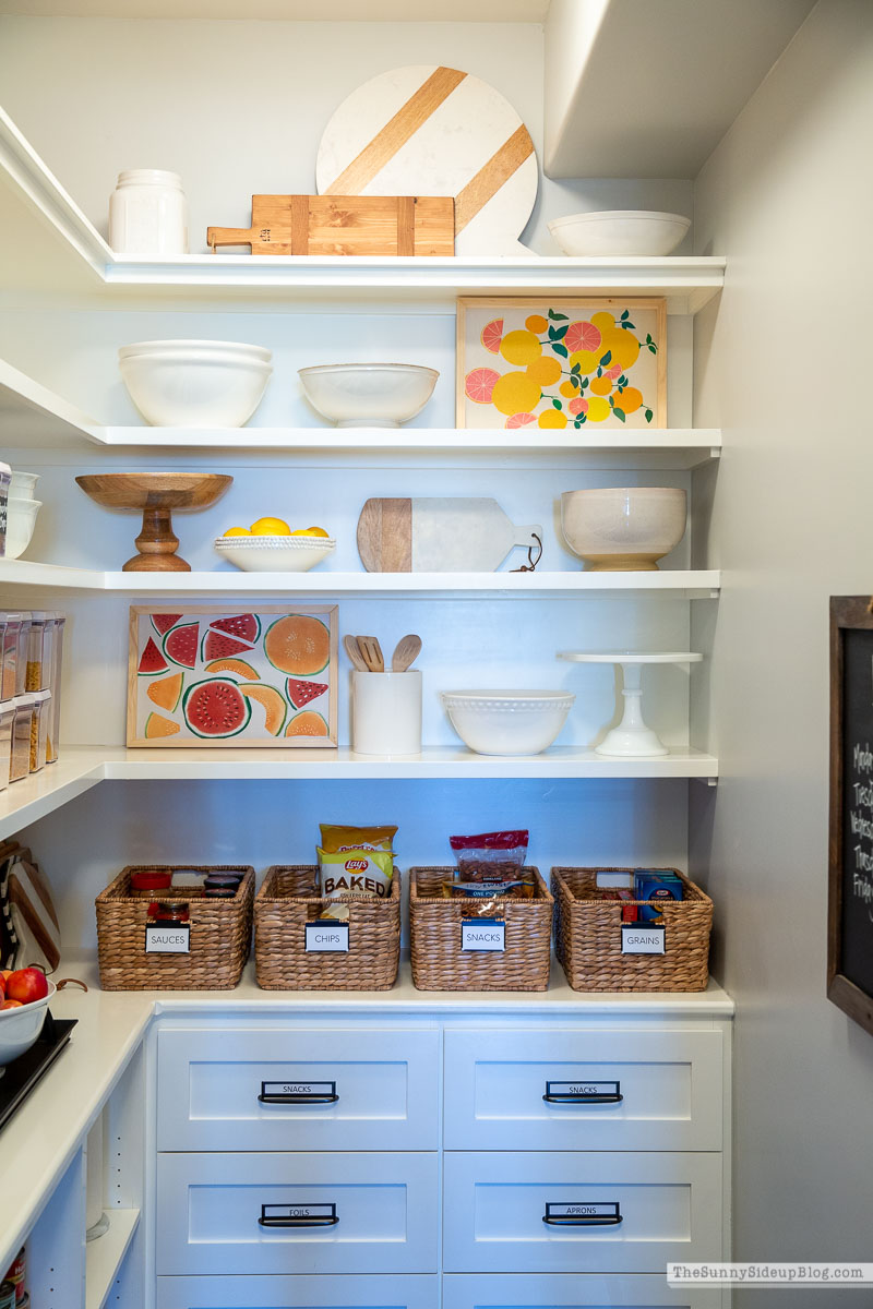 My Organized Pantry! - The Sunny Side Up Blog  Kitchen drawer organization,  Pantry inspiration, Pantry organization