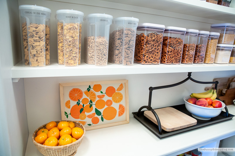 Pantry Xo Cereal Containers Design Ideas