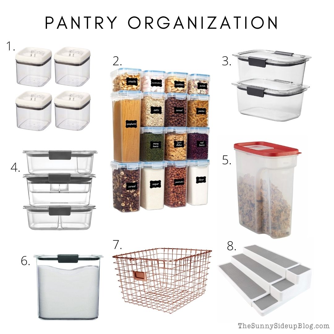 Organized Pantry and Ziploc Bag Drawer - The Sunny Side Up Blog