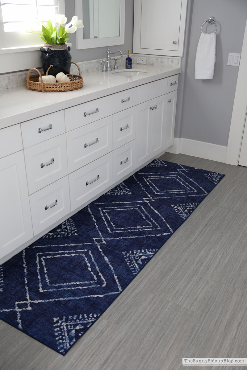 Mudroom rug (attempt #1) - The Sunny Side Up Blog