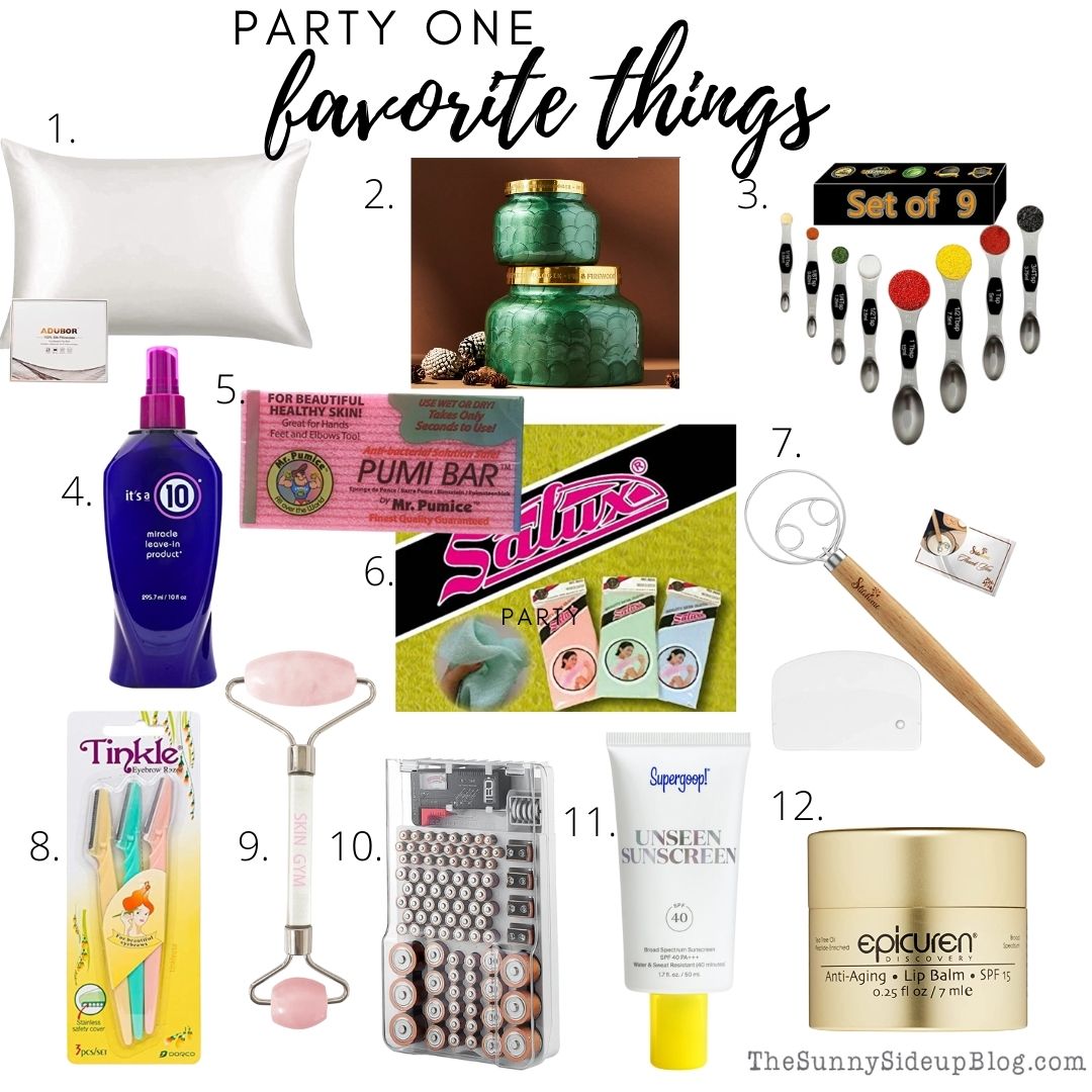 Sometimes Creative: Favorite Things Party