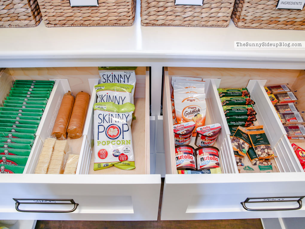 How to Organize Pantry Drawers