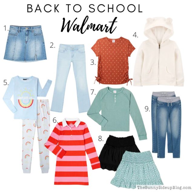 Back to School Prep (organization & clothes) - The Sunny Side Up Blog