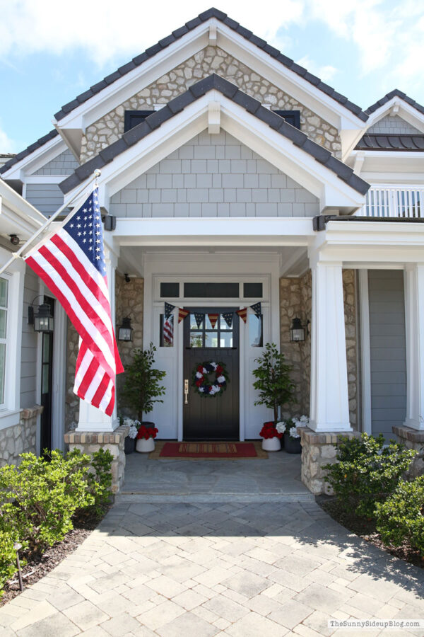 Patriotic Porch - The Sunny Side Up Blog