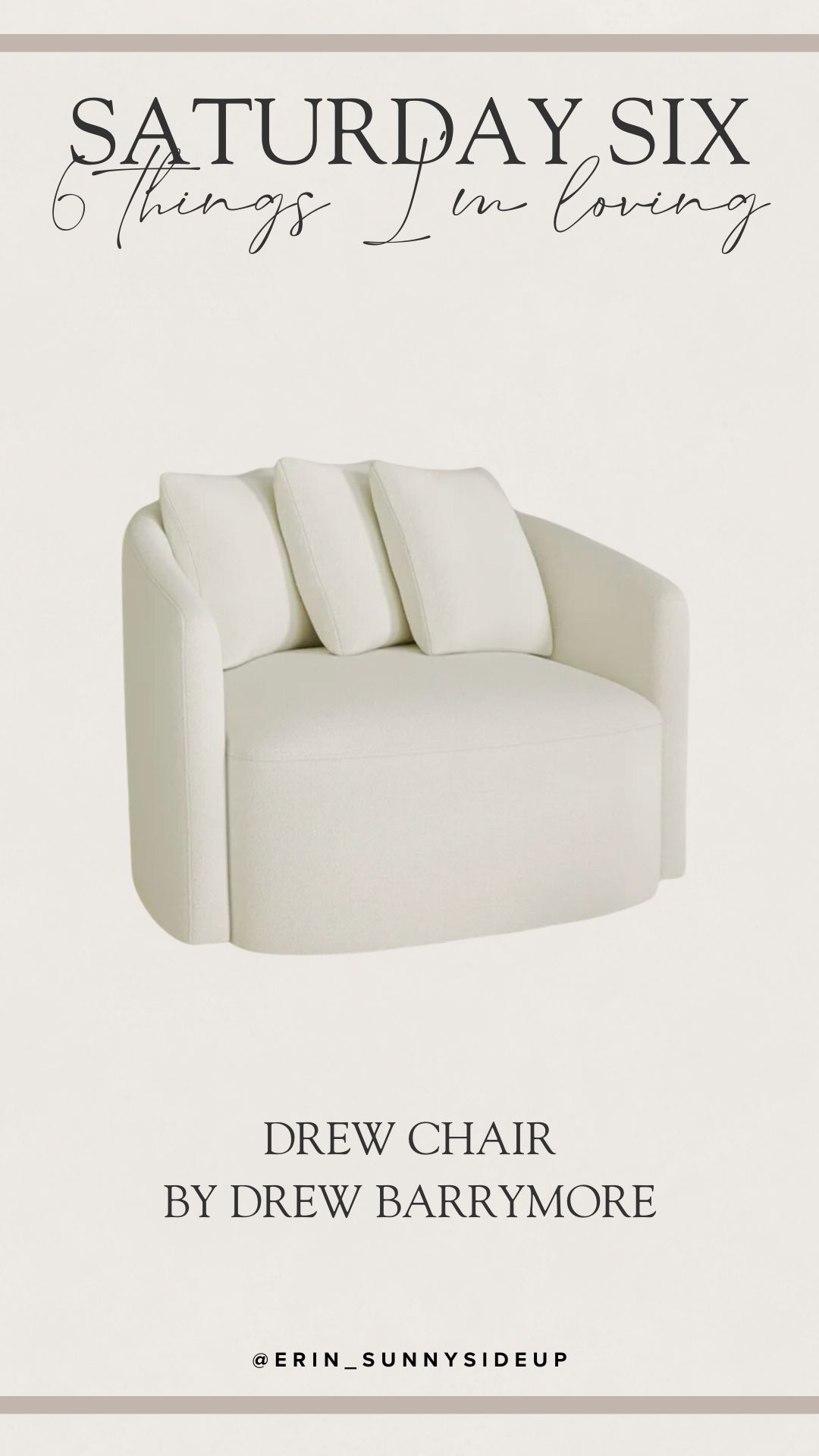 Drew Chair (Sunny Side Up)