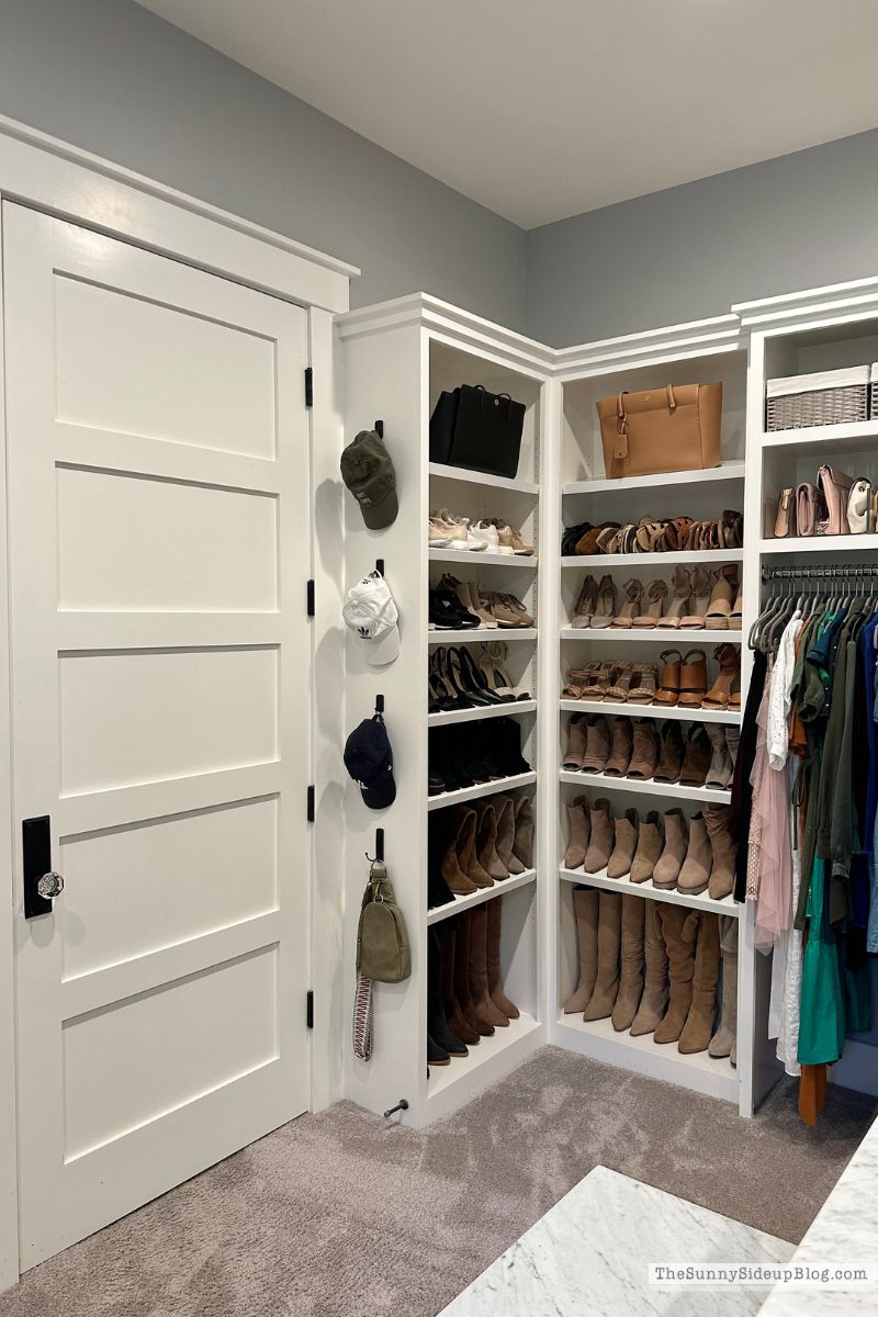 Closet with Hat Hooks (Sunny Side Up)