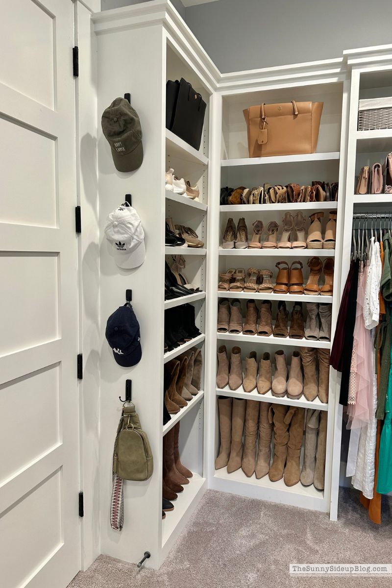 Closet with Hat Hooks (Sunny Side Up)