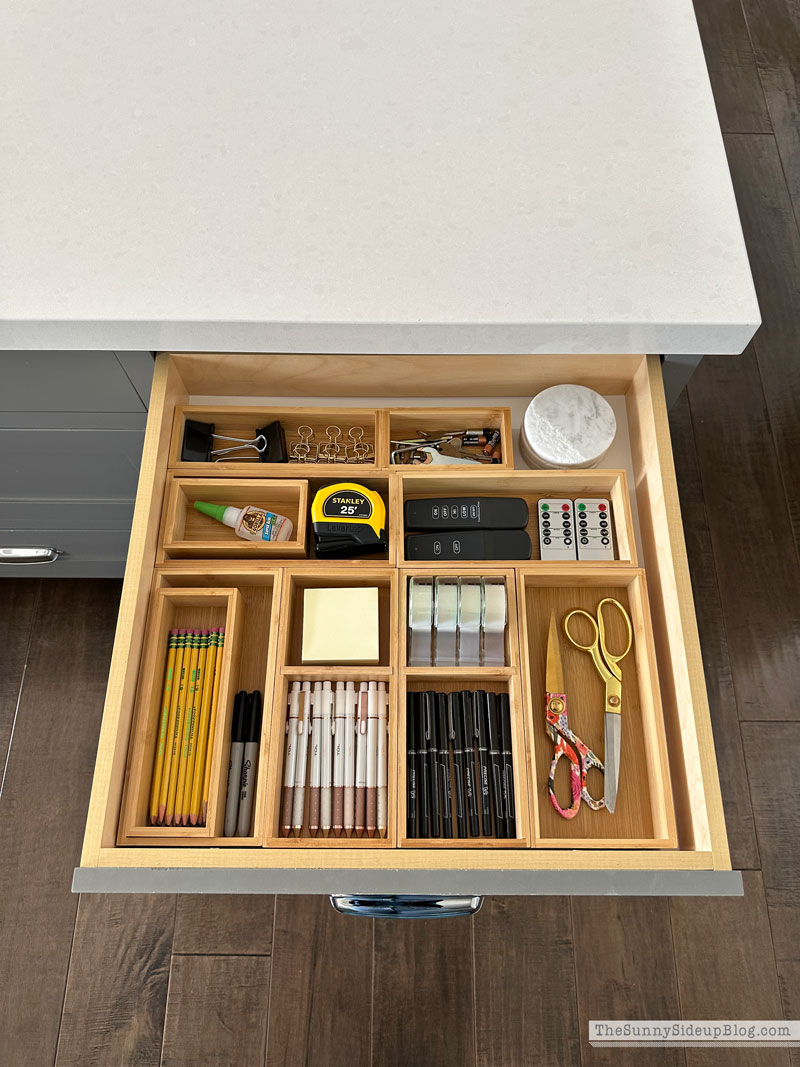 Organized Drawers (Sunny Side Up)