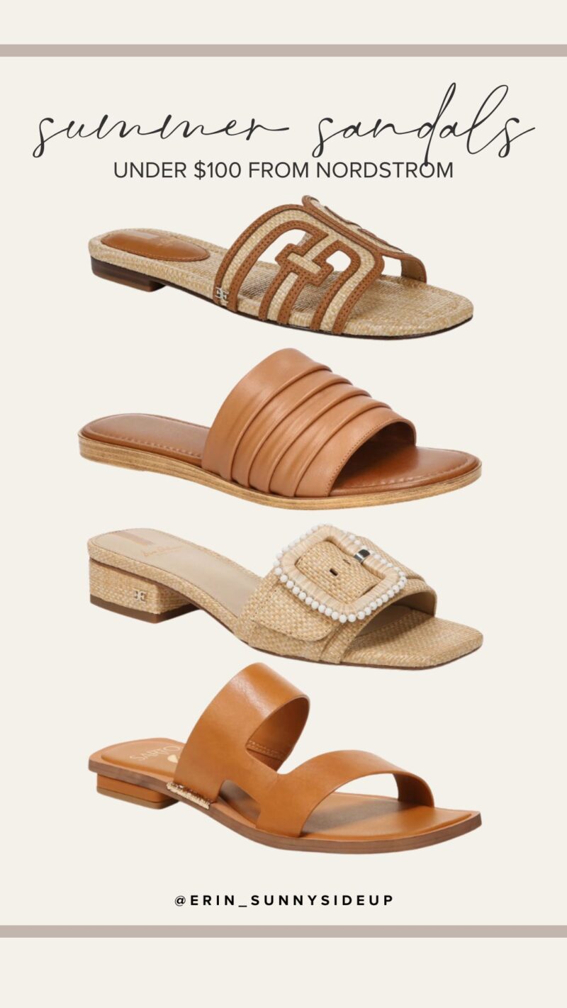 Summer Sandals Under $100 (Sunny Side Up)