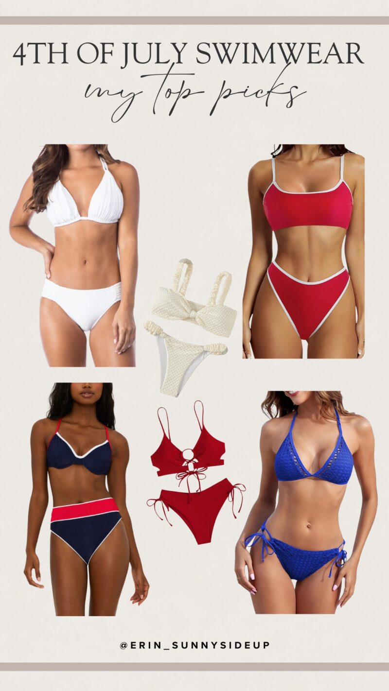 4th of July Swimwear Top Finds (Sunny Side Up Blog)