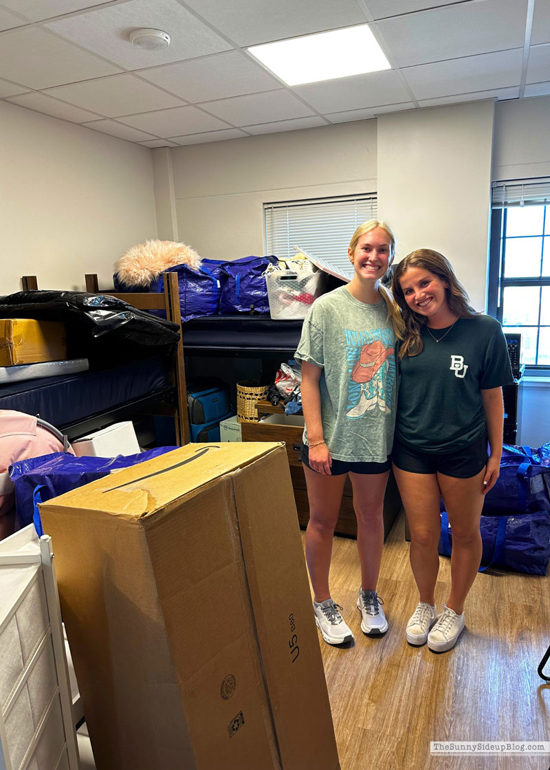 College Move In (Sunny Side Up Blog)