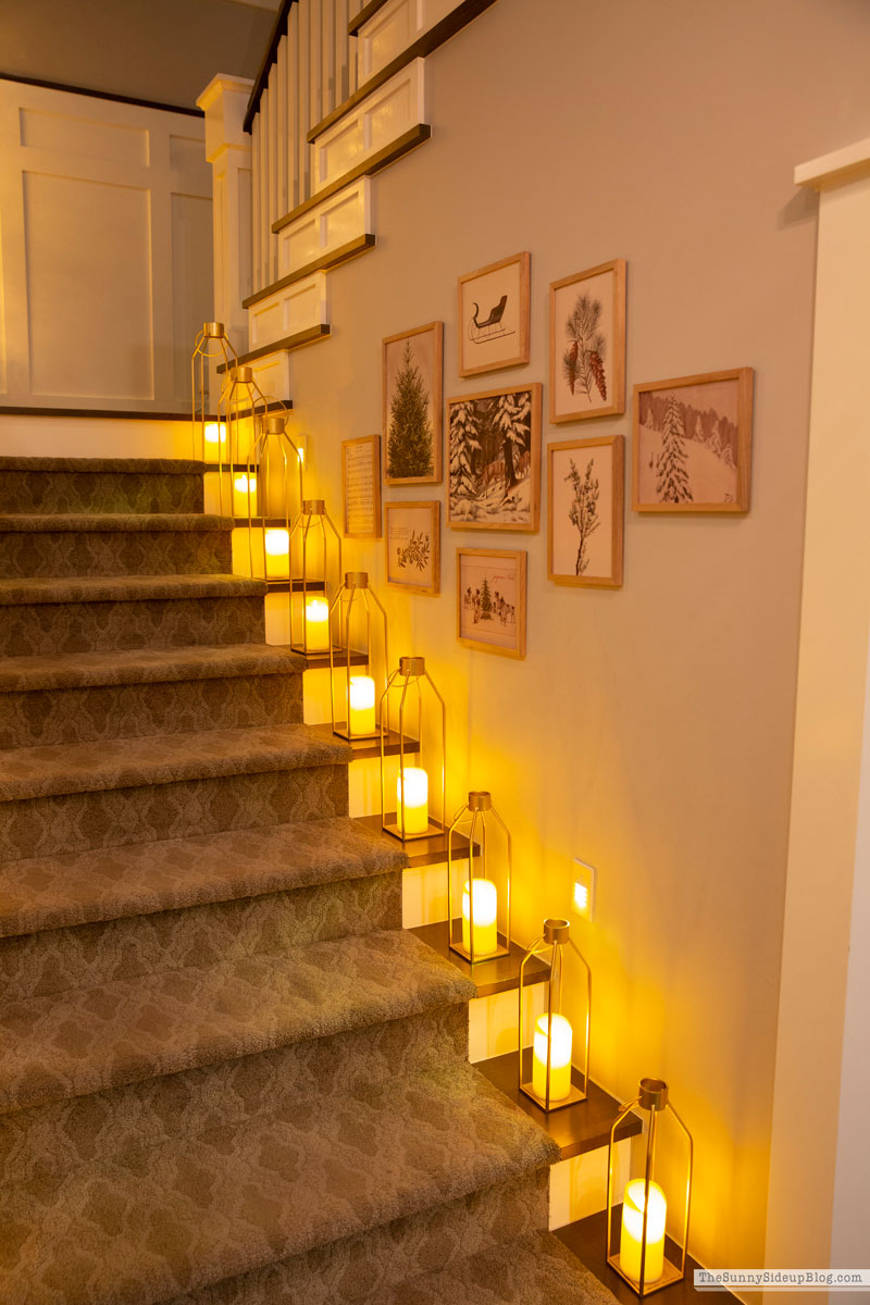 Stair Candles (Sunny Side Up)