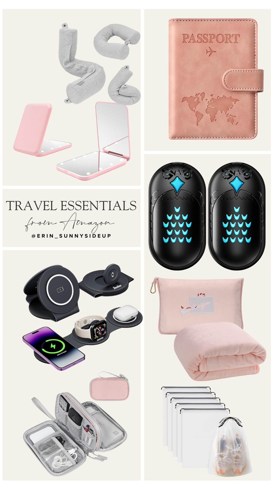 Travel Essentials (Sunny Side Up Blog)